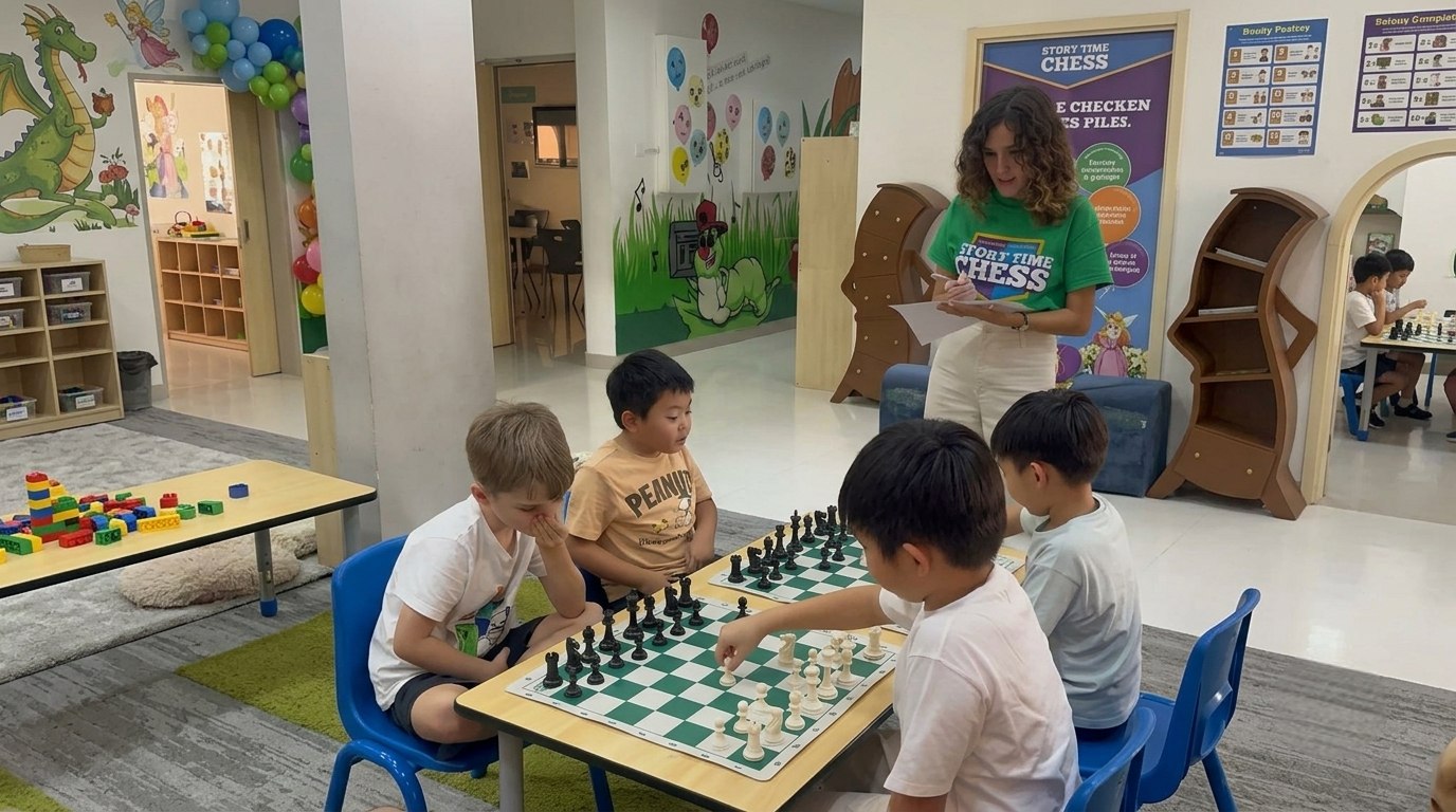 Free story time chess class